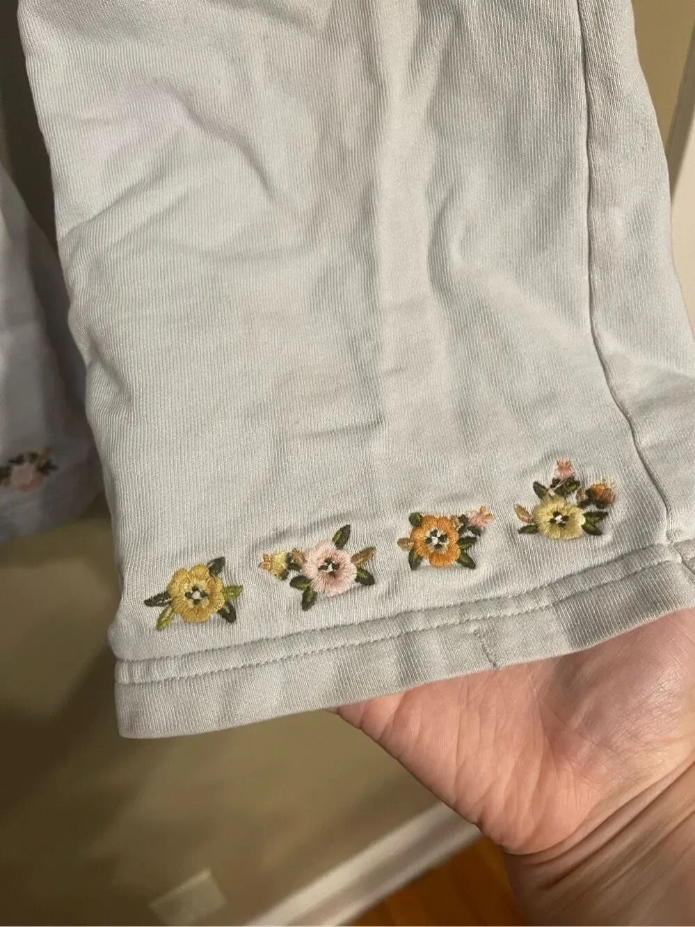 Gymboree Equestrian Club Girls Floral Cotton Matching Set Pants Top Size 6